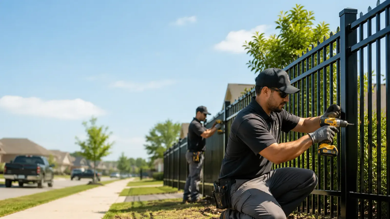 Metal Fence Installation in Rock Hall, MD
